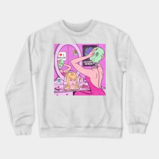 Space Terror Crewneck Sweatshirt